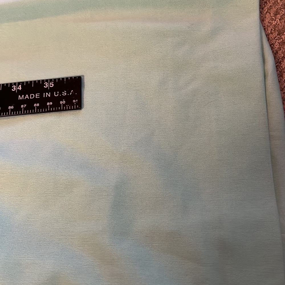 Vintage 1960’s mint green handmade polyester maxi dress XS - Picture 10 of 11